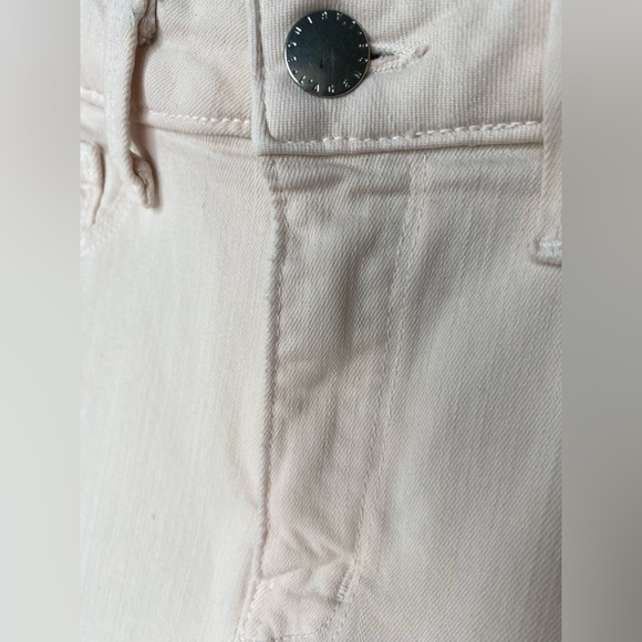 L'AGENCE NWOT Margot High Rise Skinny Ankle Jeans in Biscuit - Picture 5 of 12